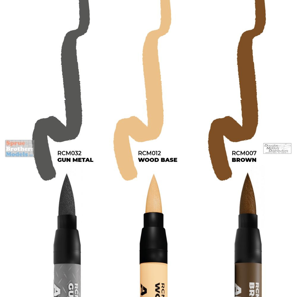 AKIRCM0101 AK Interactive Real Color Marker Set - Tools - Sprue
