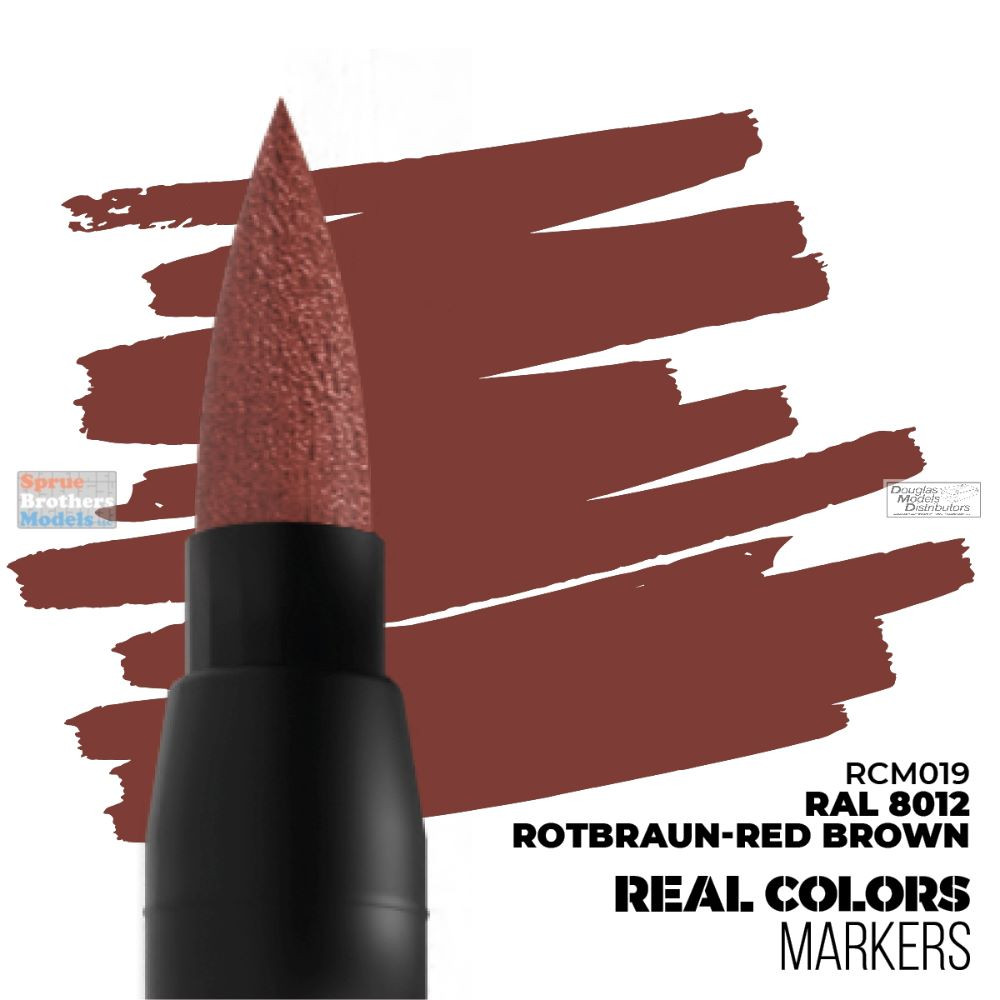 AKIRCM0019 AK Interactive Real Color Marker - Rotbraun Red Brown
