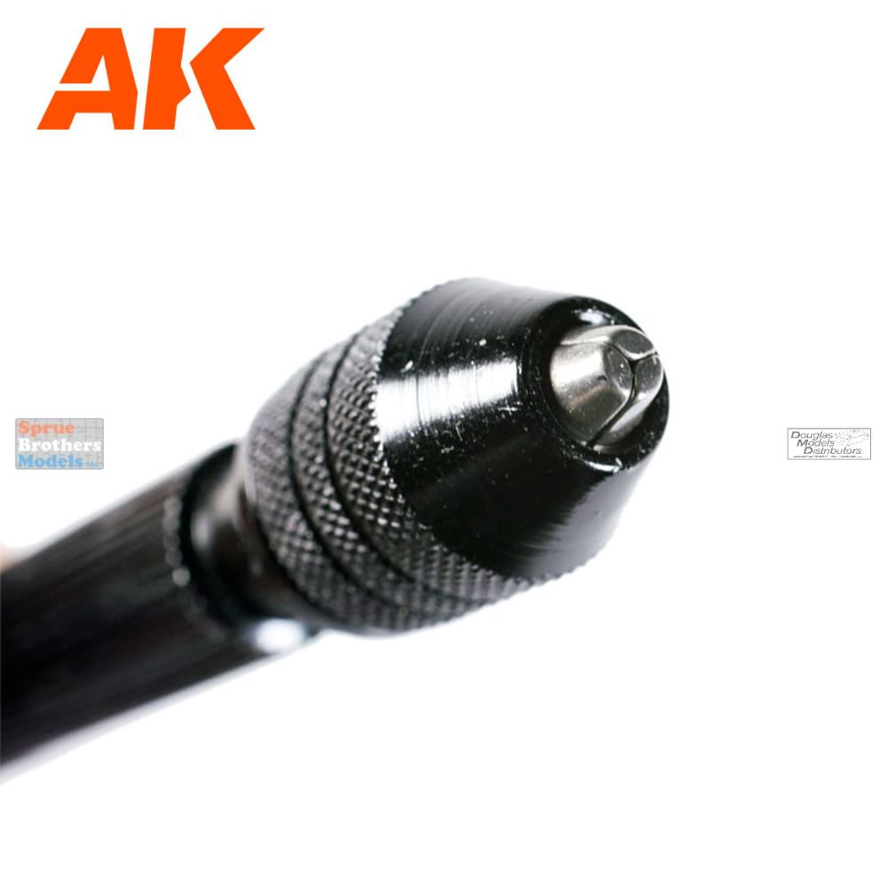 AKI009006 AK Interactive Hand Drill Precision Pin Vise (0.2mm