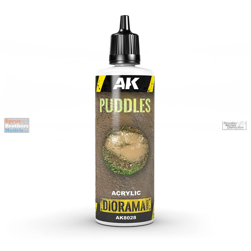 AKI008028 AK Interactive Puddles 60ml - Sprue Brothers Models LLC