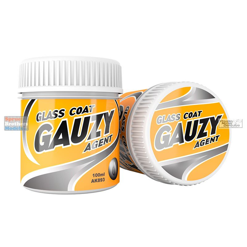 AKI000893 AK Interactive Gauzy Agent Glass Coat 100ml - Sprue