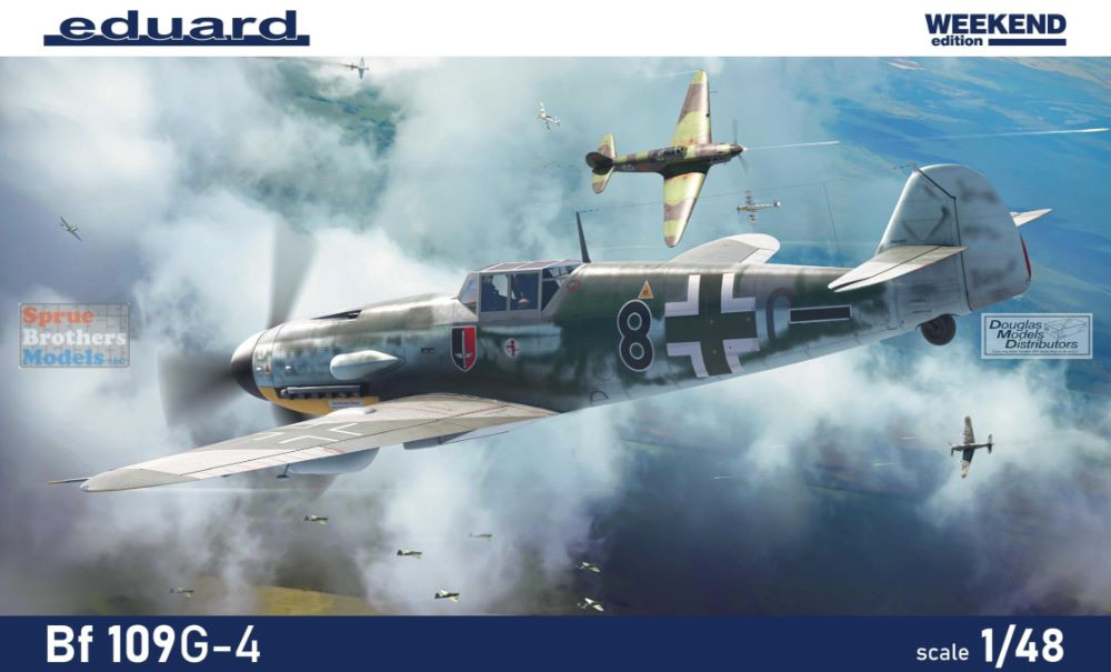 EDU84203 1:48 Eduard Weekend Edition - Bf109G-4 - Sprue Brothers