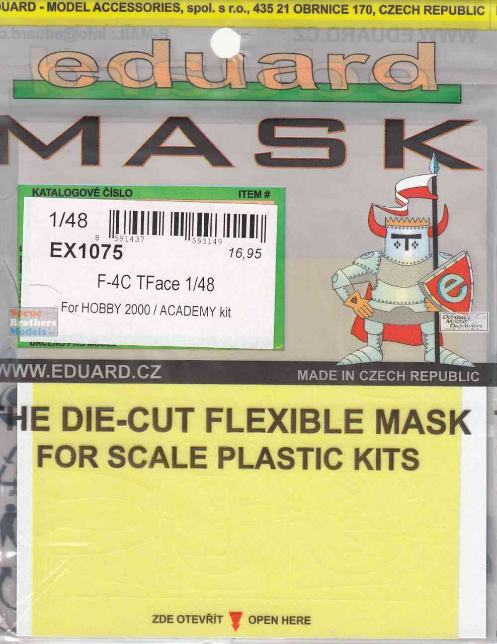 EDUEX1075 1:48 Eduard Mask - F-4C Phantom II TFACE (ACA/H2K kit