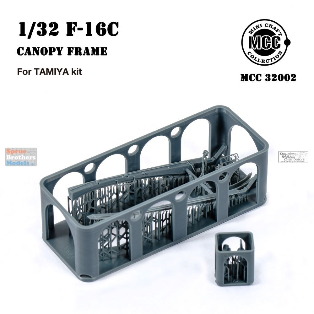 MCC32002 1:32 Mini Craft Collection F-16C Falcon Canopy Frame (TAM