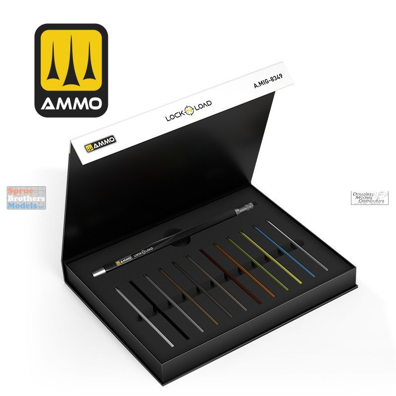 AMM8349 AMMO by Mig - LOCK 'N LOAD Weathering Rechargeable