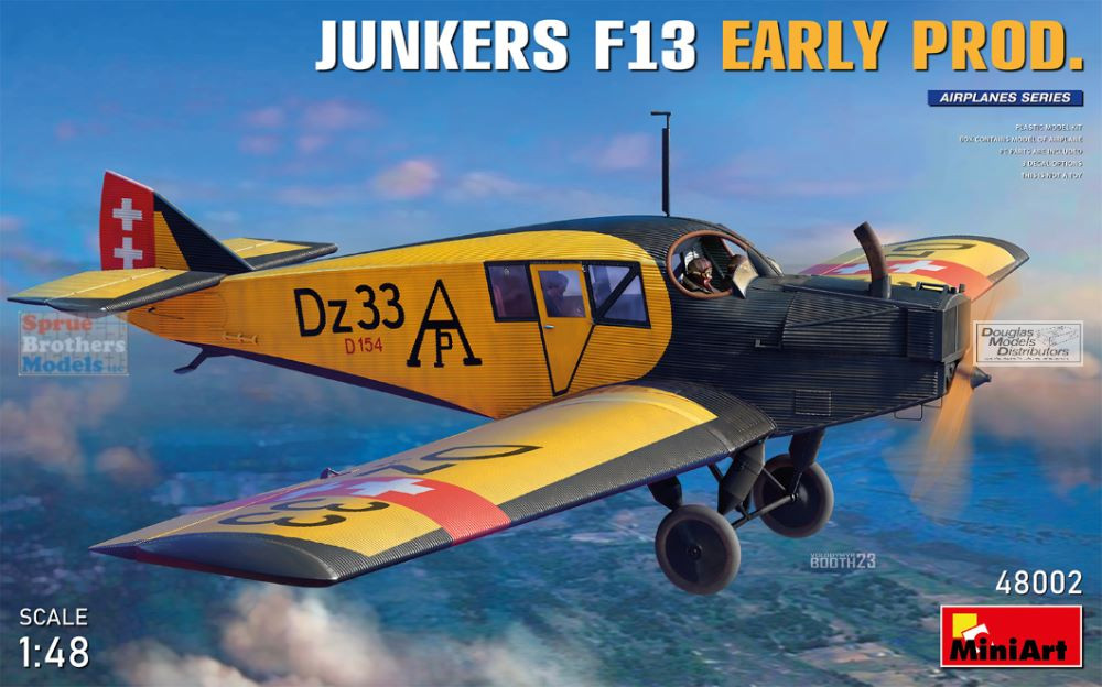 MIA48002 1:48 Miniart Junkers F.13 Early Production - Sprue