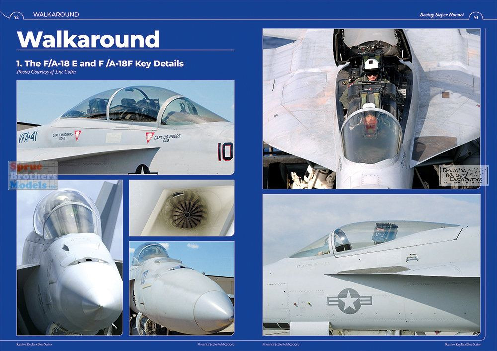 PSPBLUE005 Phoenix Scale Publications - The Boeing Super Hornet: F
