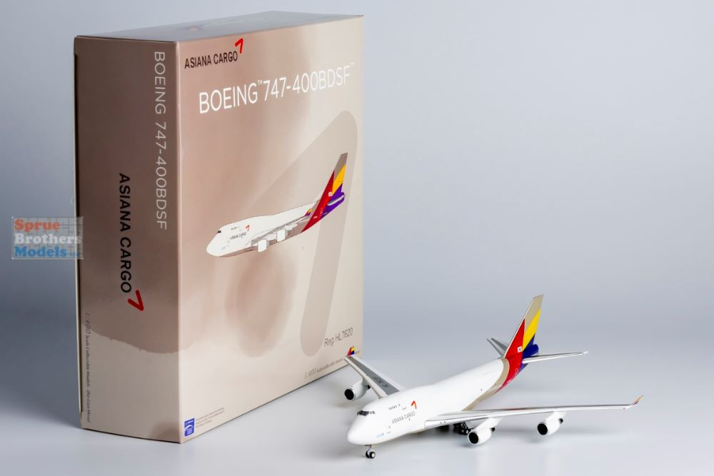 NGMAAR010 1:400 NG Model Lite Asiana Cargo B747-400BDSF Reg