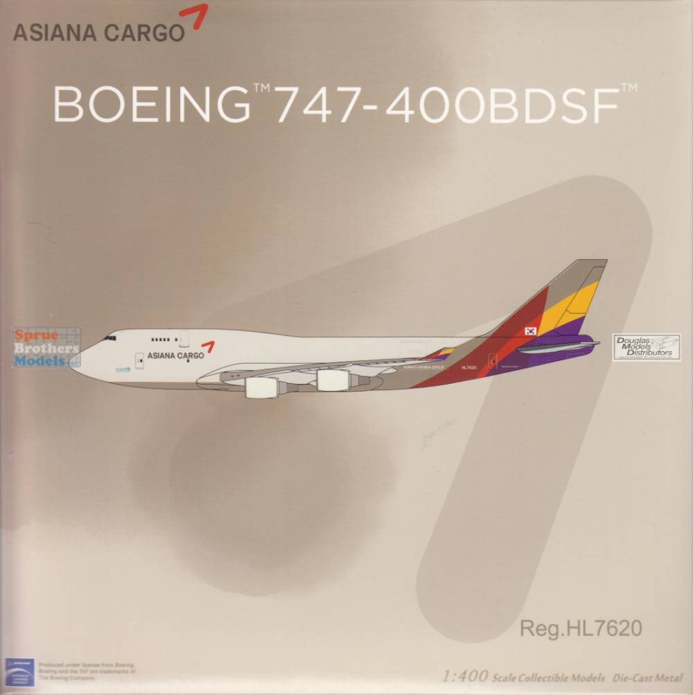 NGMAAR010 1:400 NG Model Lite Asiana Cargo B747-400BDSF Reg