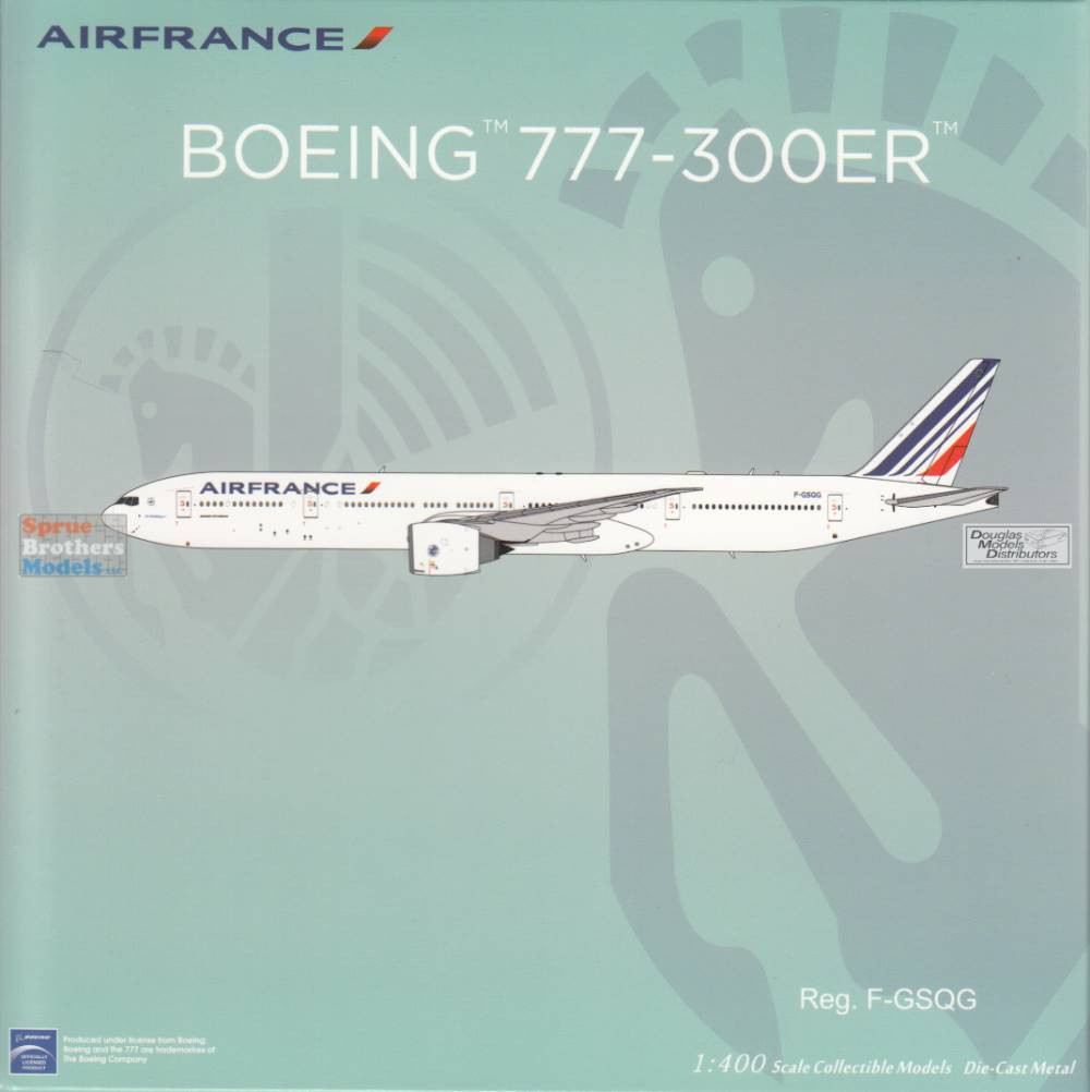 NGM73055 1:400 NG Model Air France B777-300ER Reg #F-GSQG (pre