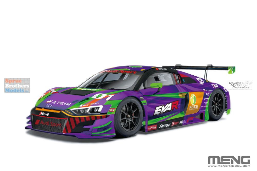 MNGCS008 1:24 Meng Audi R8 LMS GT3 - Sprue Brothers Models LLC
