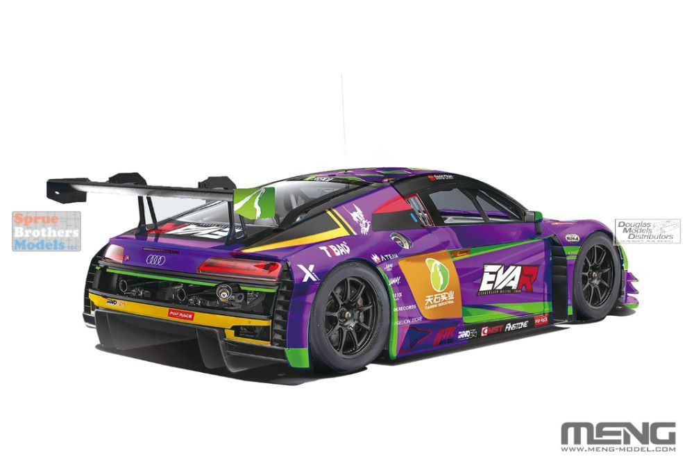 MNGCS008 1:24 Meng Audi R8 LMS GT3 - Sprue Brothers Models LLC