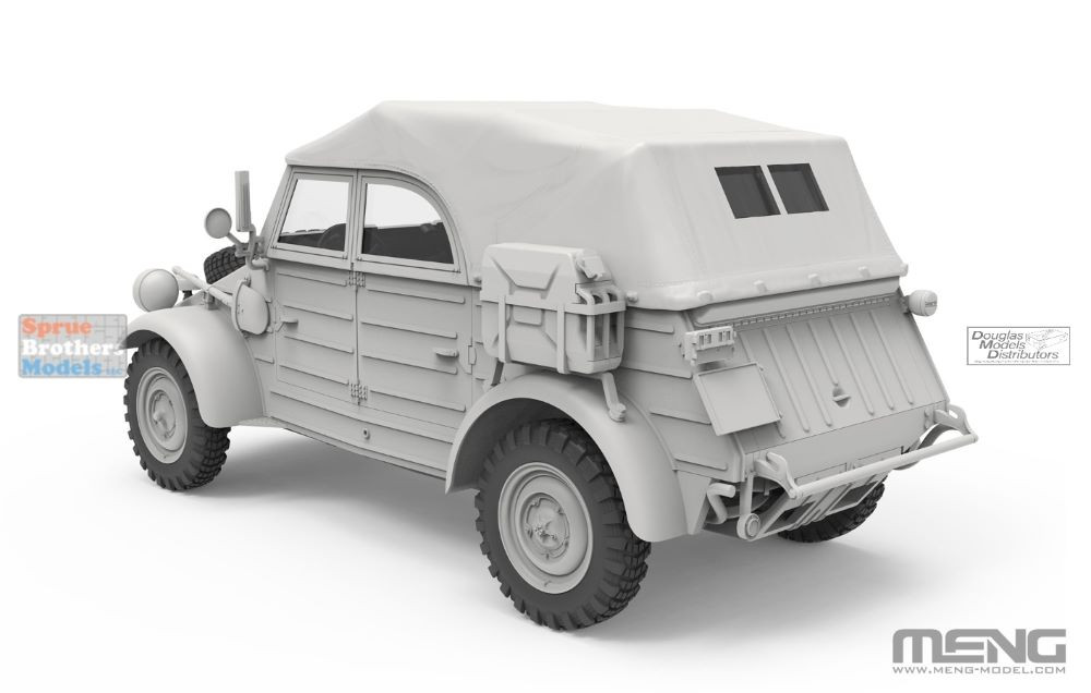 MNGVS016 1:35 Meng Type 82 Kubelwagen Pkw.K1 Eastern Front - Sprue