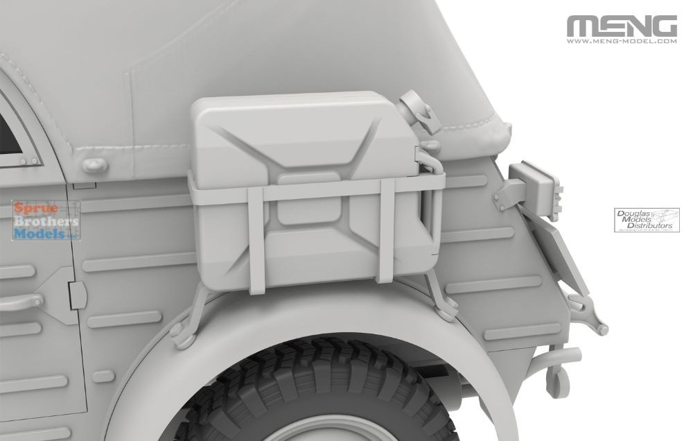 MNGVS016 1:35 Meng Type 82 Kubelwagen Pkw.K1 Eastern Front - Sprue