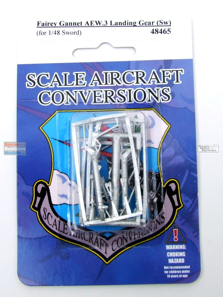SAC48465 1:48 Scale Aircraft Conversions - Gannet AEW.3 Landing Gear ...