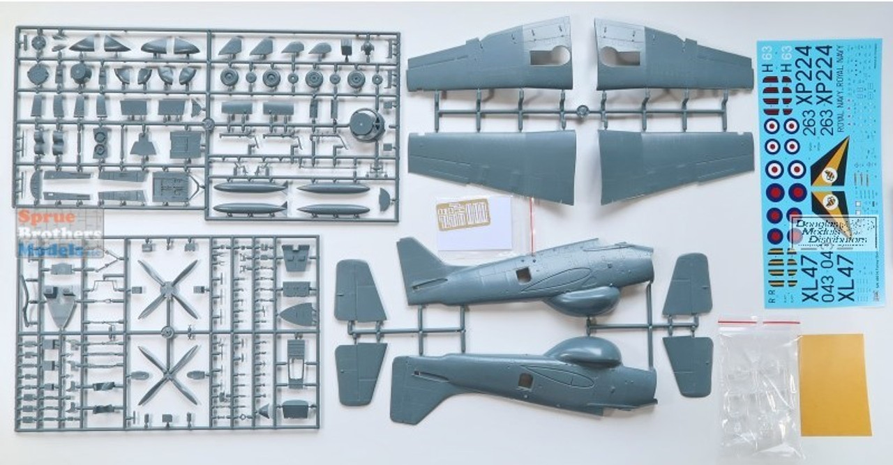 sword Gannet AEW. 3 1/48 未組立キット SWD48014 1:48 Sword Gannet AEW.3 - Sprue Brothers Models LLC