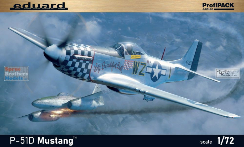EDU70173 1:72 Eduard P-51D Mustang [ProfiPack Edition] - Sprue
