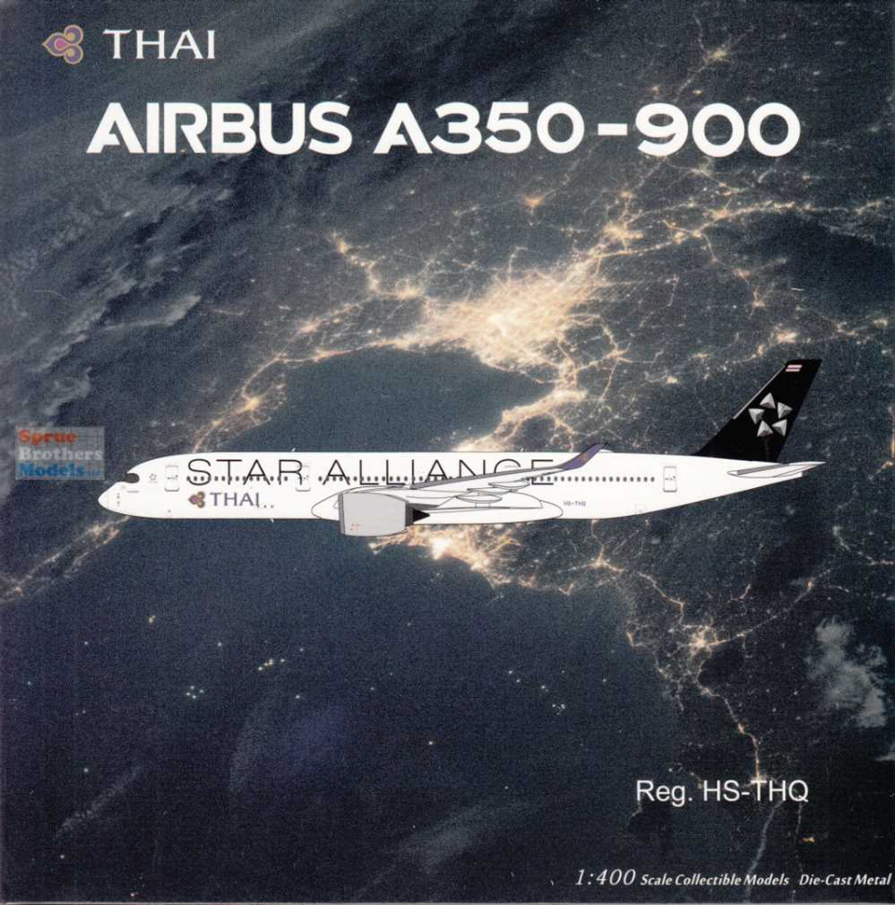 THAI A350-900 タイ航空 スターアライアンス ph 1:400 THAI A350-900 タイ航空 スターアライアンス ph 1:400 THAI A350