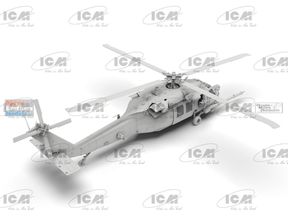 ICM48360 1:48 ICM MH-60L Black Hawk US Special Forces Helicopter