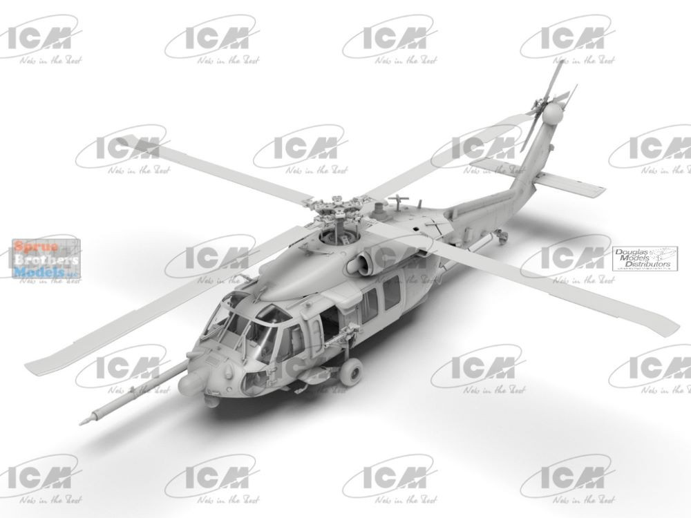 ICM48360 1:48 ICM MH-60L Black Hawk US Special Forces Helicopter