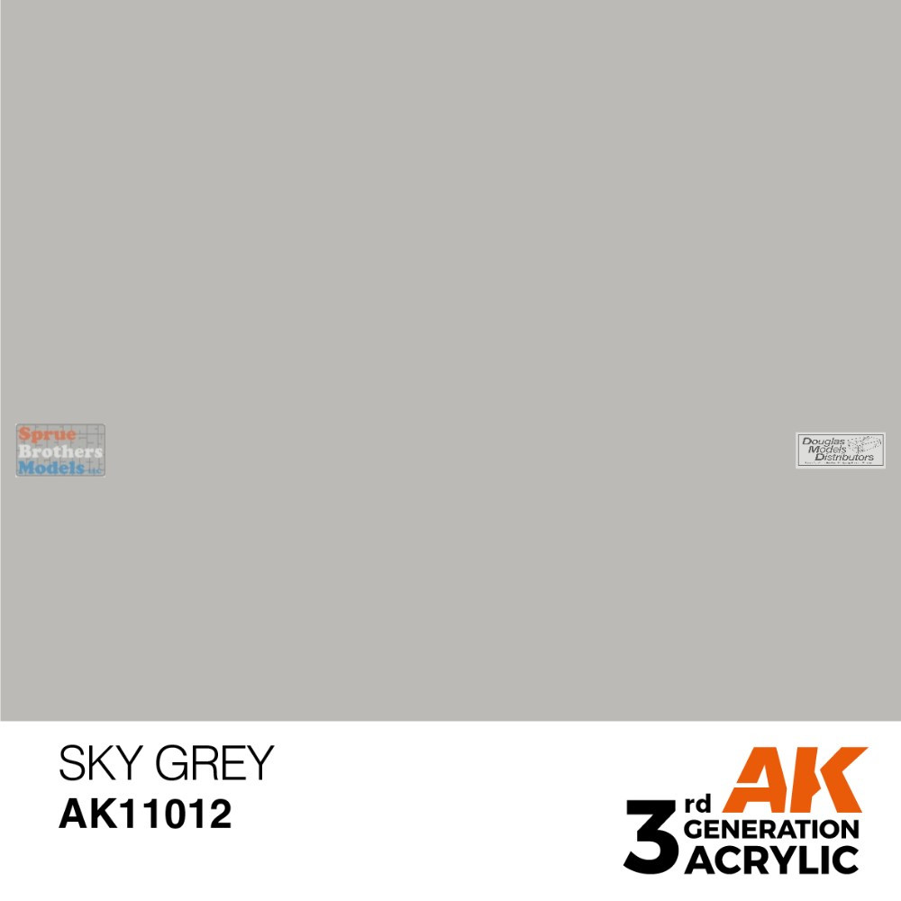 AKI011012 AK Interactive 3Gen Acrylic Paint 17ml - Sky Grey