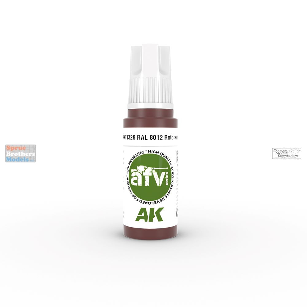 AKI011328 AK Interactive 3Gen Acrylic Paint 17ml - Rotbraun