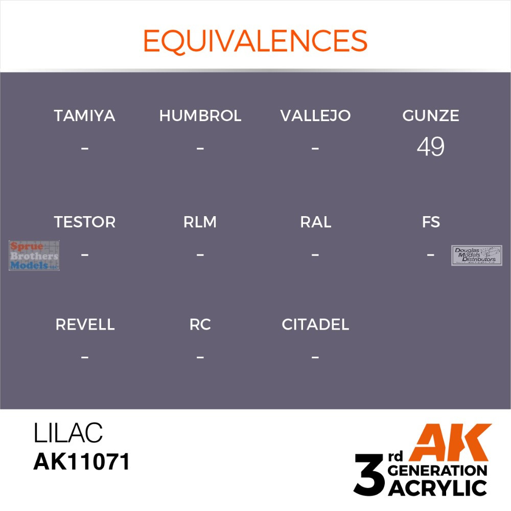 AKI011070 AK Interactive 3Gen Acrylic Paint 17ml - Blue Violet