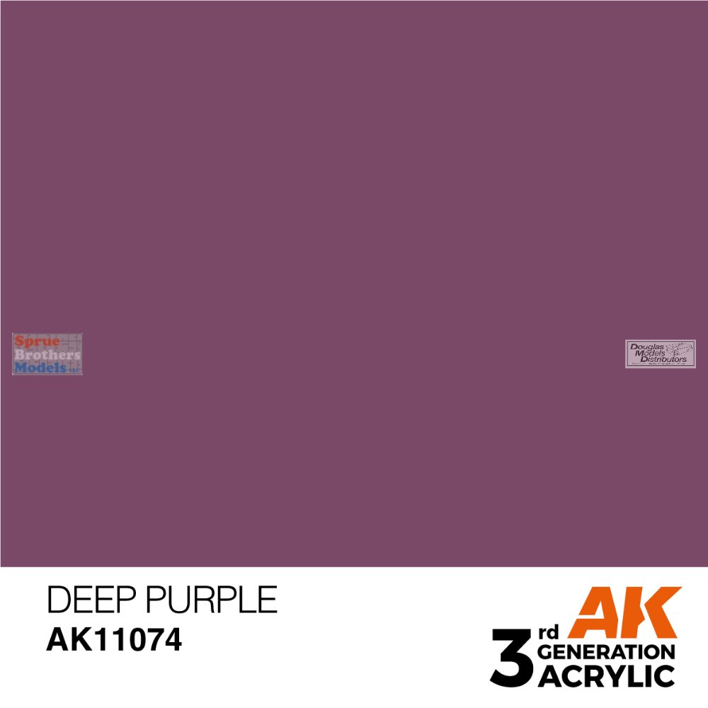 AKI011074 AK Interactive 3Gen Acrylic Paint 17ml - Deep Purple