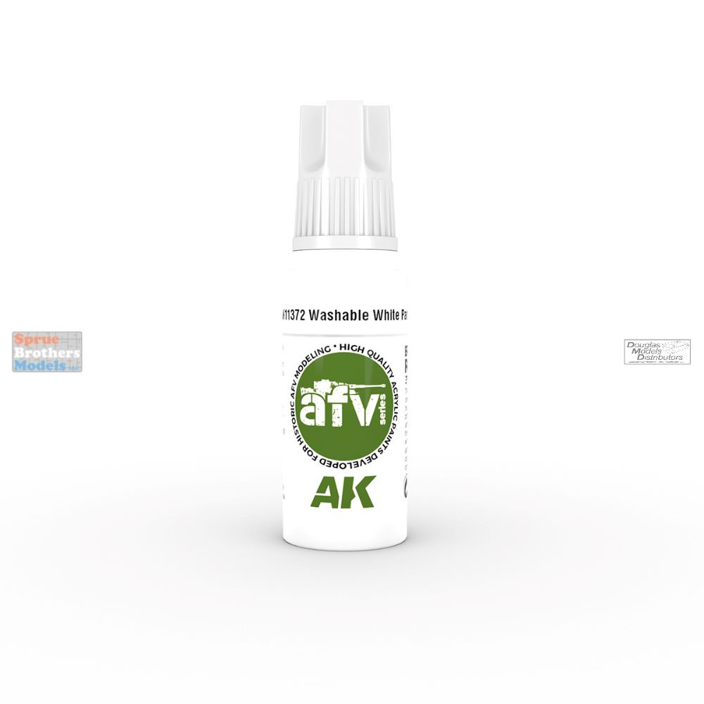 AKI011372 AK Interactive 3Gen Acrylic Paint 17ml - Washable White