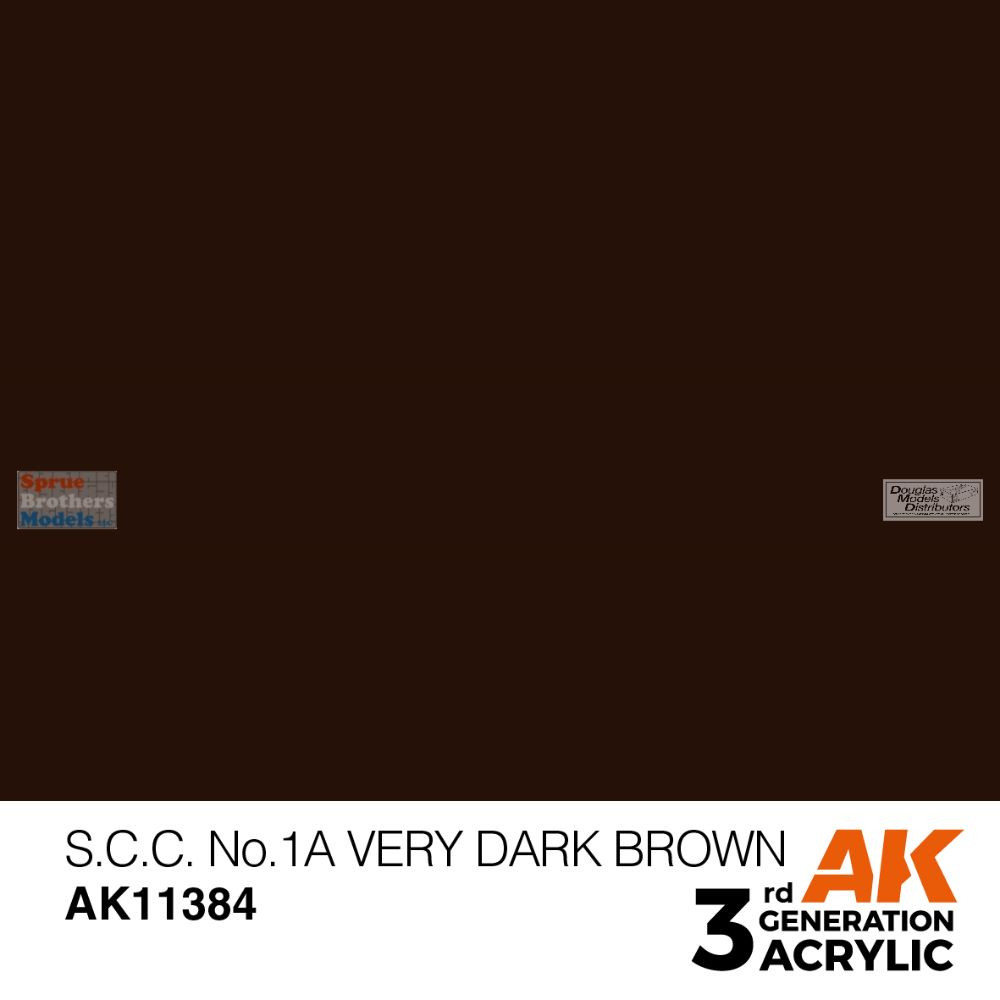 AKI011384 AK Interactive 3Gen Acrylic Paint 17ml - SCC No 1A Very