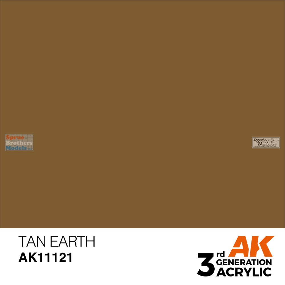 AKI011121 AK Interactive 3Gen Acrylic Paint 17ml - Tan Earth