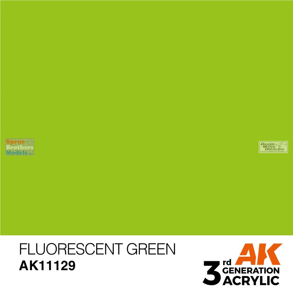 AKI011129 AK Interactive 3Gen Acrylic Paint 17ml - Fluorescent