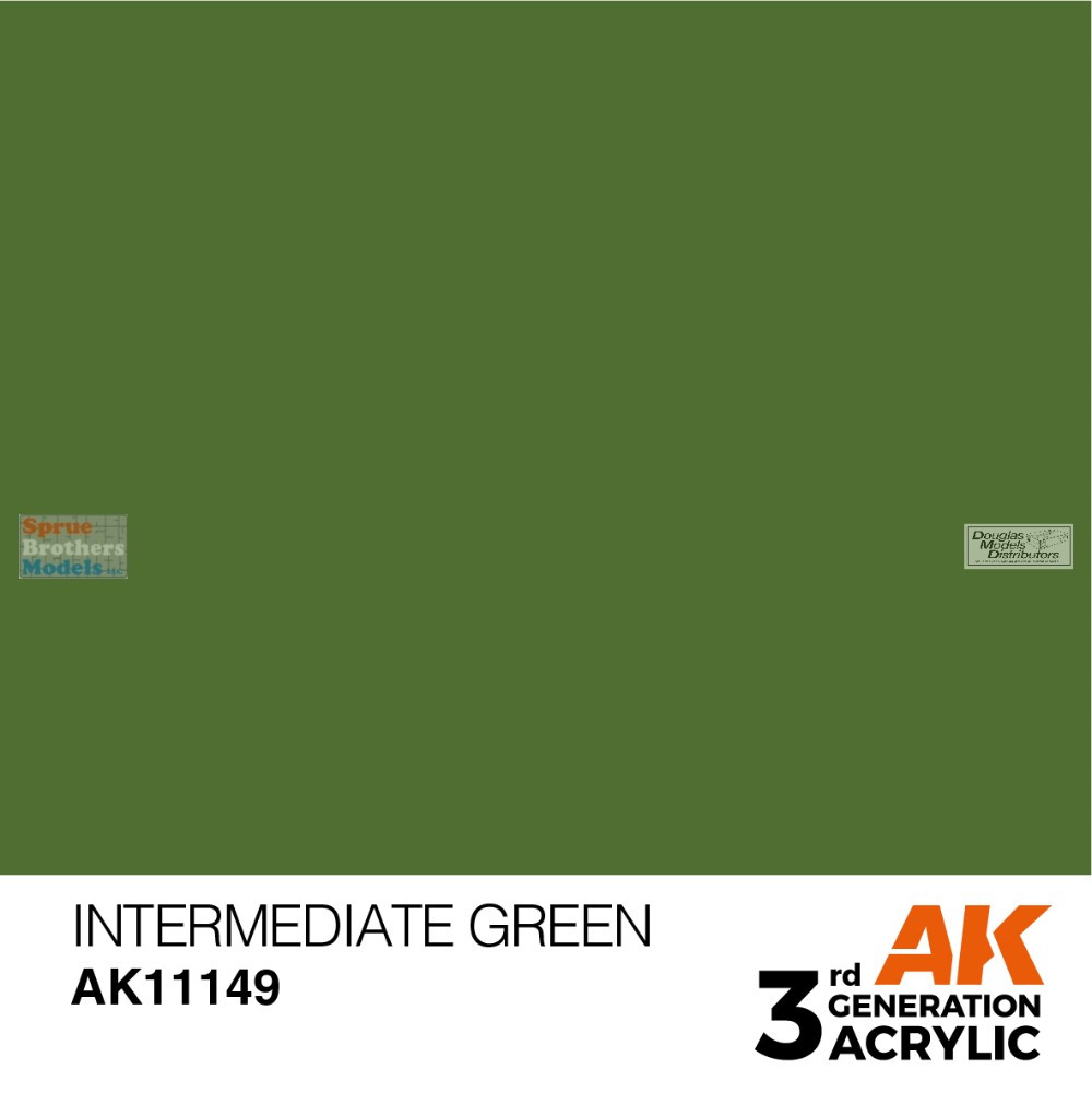 AKI011149 AK Interactive 3Gen Acrylic Paint 17ml - Intermediate