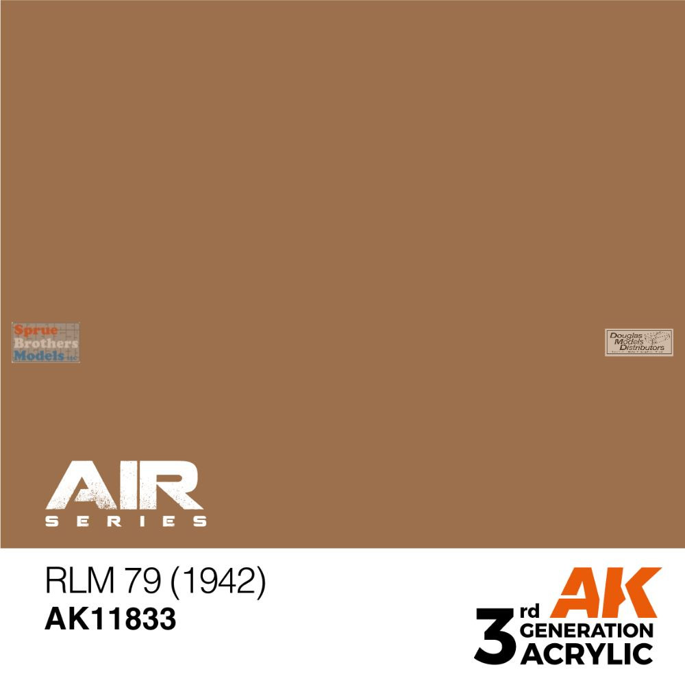AKI011833 AK Interactive 3Gen Acrylic Paint 17ml - Sandgelb RLM79