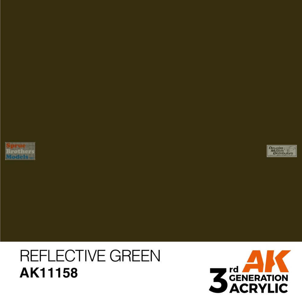 AKI011158 AK Interactive 3Gen Acrylic Paint 17ml - Reflective