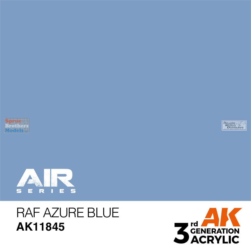 AKI011845 AK Interactive 3Gen Acrylic Paint 17ml - RAF Azure Blue