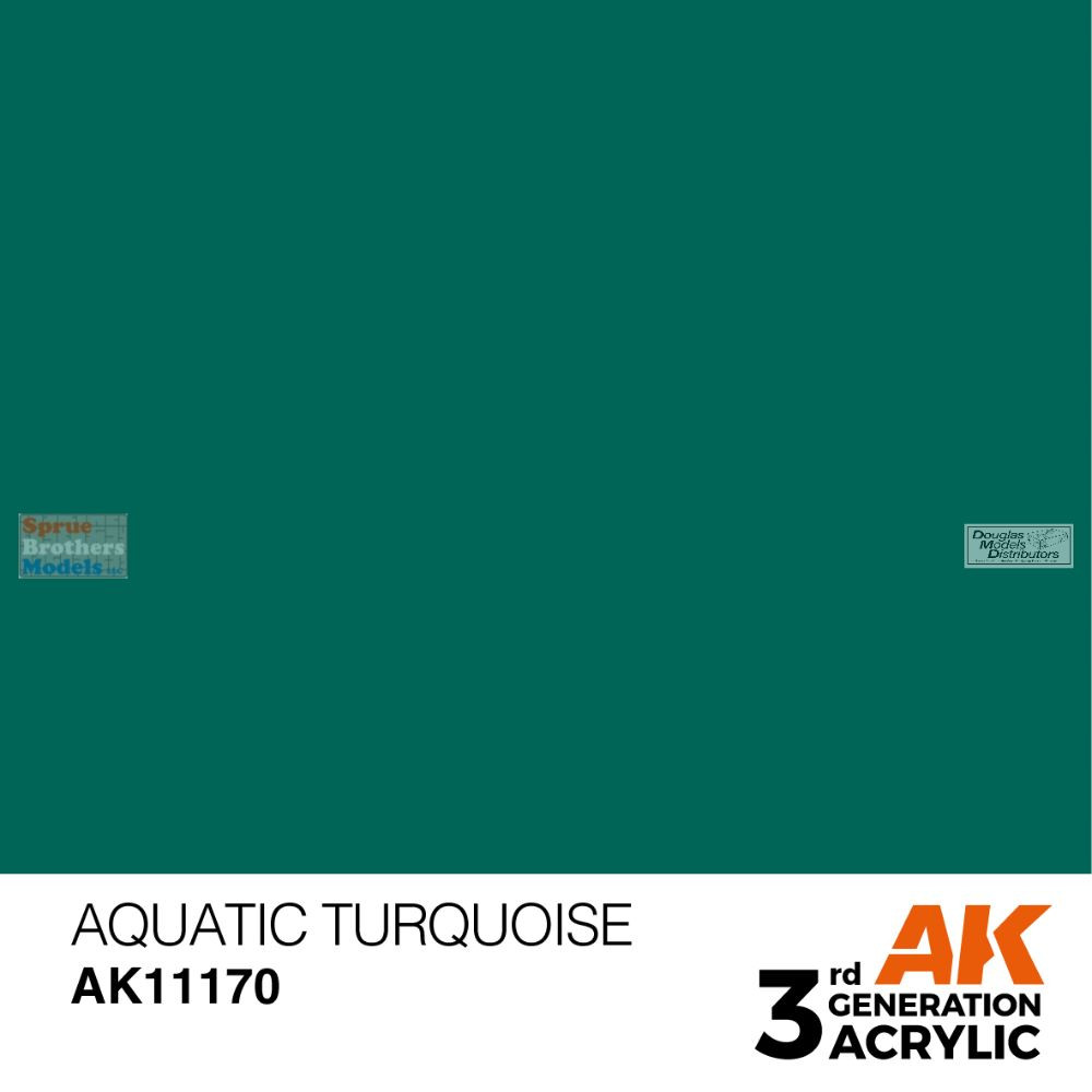 AKI011170 AK Interactive 3Gen Acrylic Paint 17ml - Aquatic