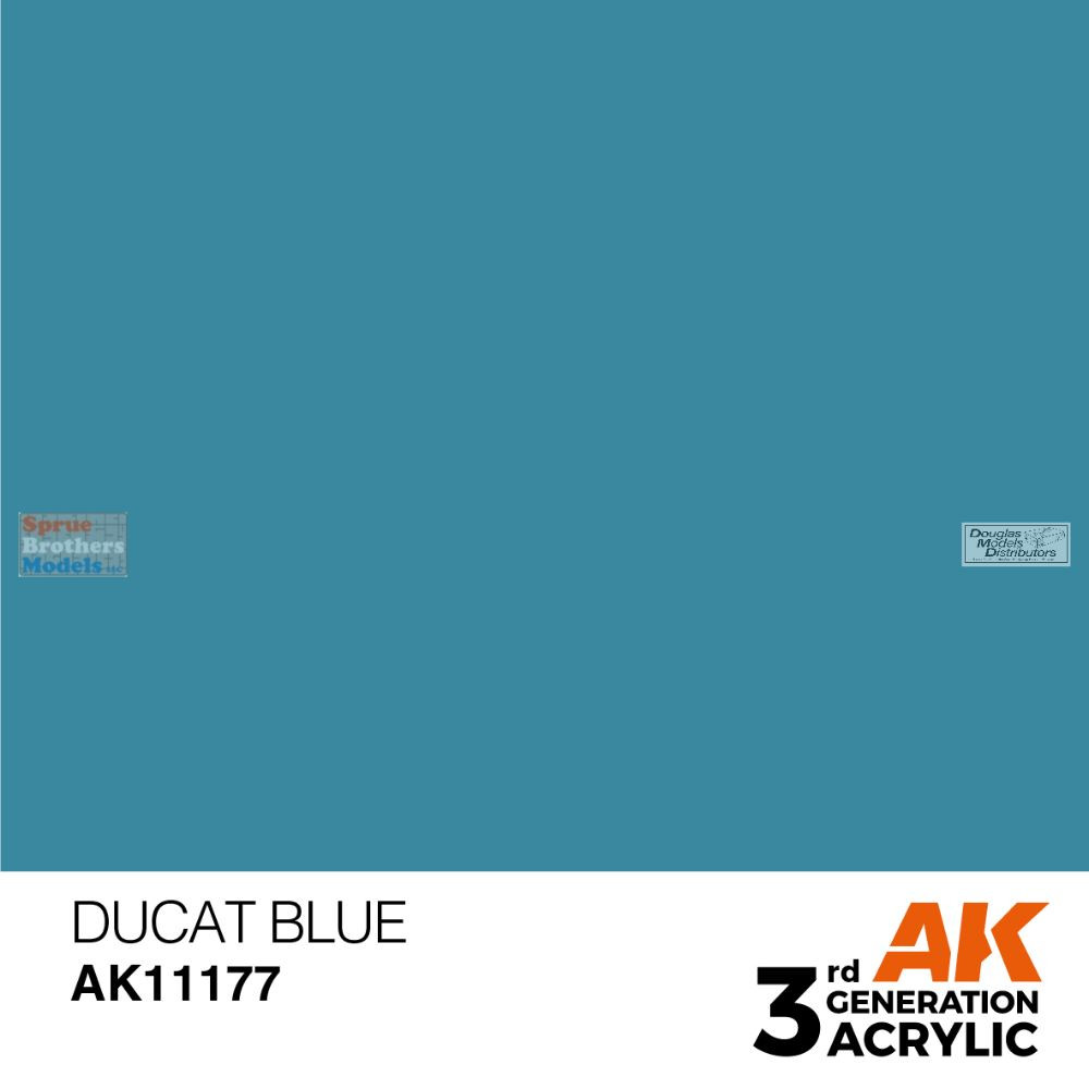 AKI011177 AK Interactive 3Gen Acrylic Paint 17ml - Ducat Blue