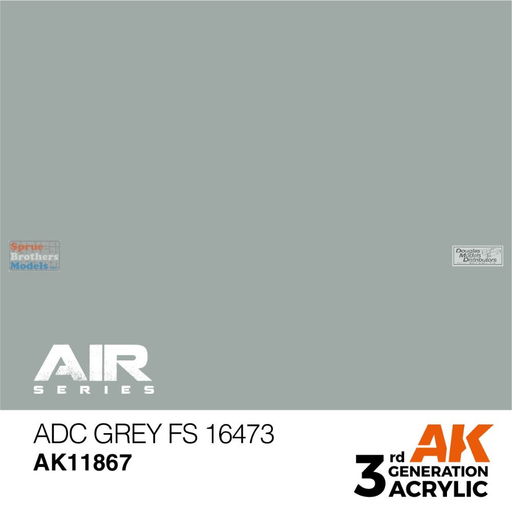 AKI011867 AK Interactive 3Gen Acrylic Paint 17ml - ADC Grey