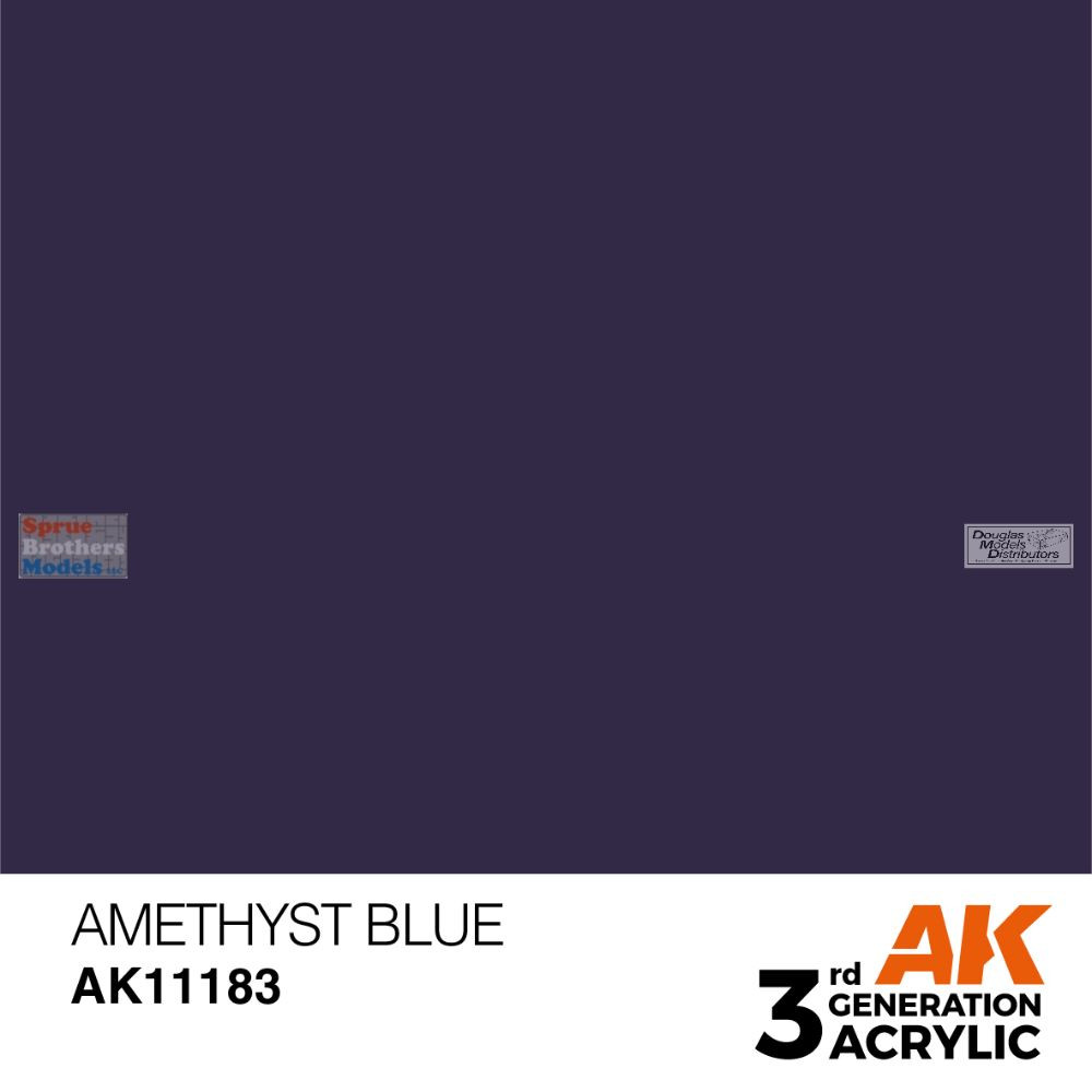 AKI011183 AK Interactive 3Gen Acrylic Paint 17ml - Amethyst Blue