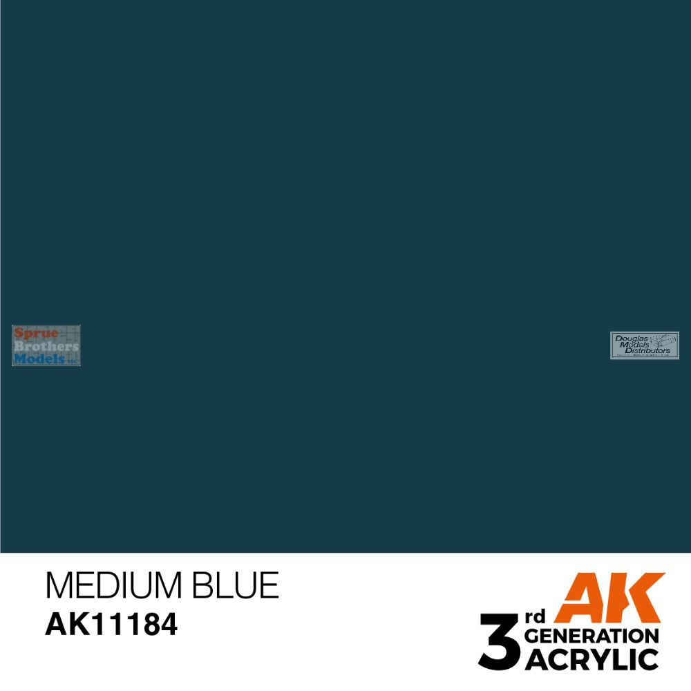 AKI011185 AK Interactive 3Gen Acrylic Paint 17ml - Star Blue