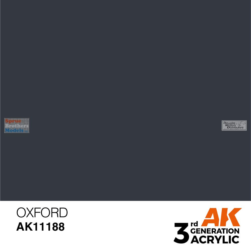 AKI011188 AK Interactive 3Gen Acrylic Paint 17ml - Oxford - Sprue