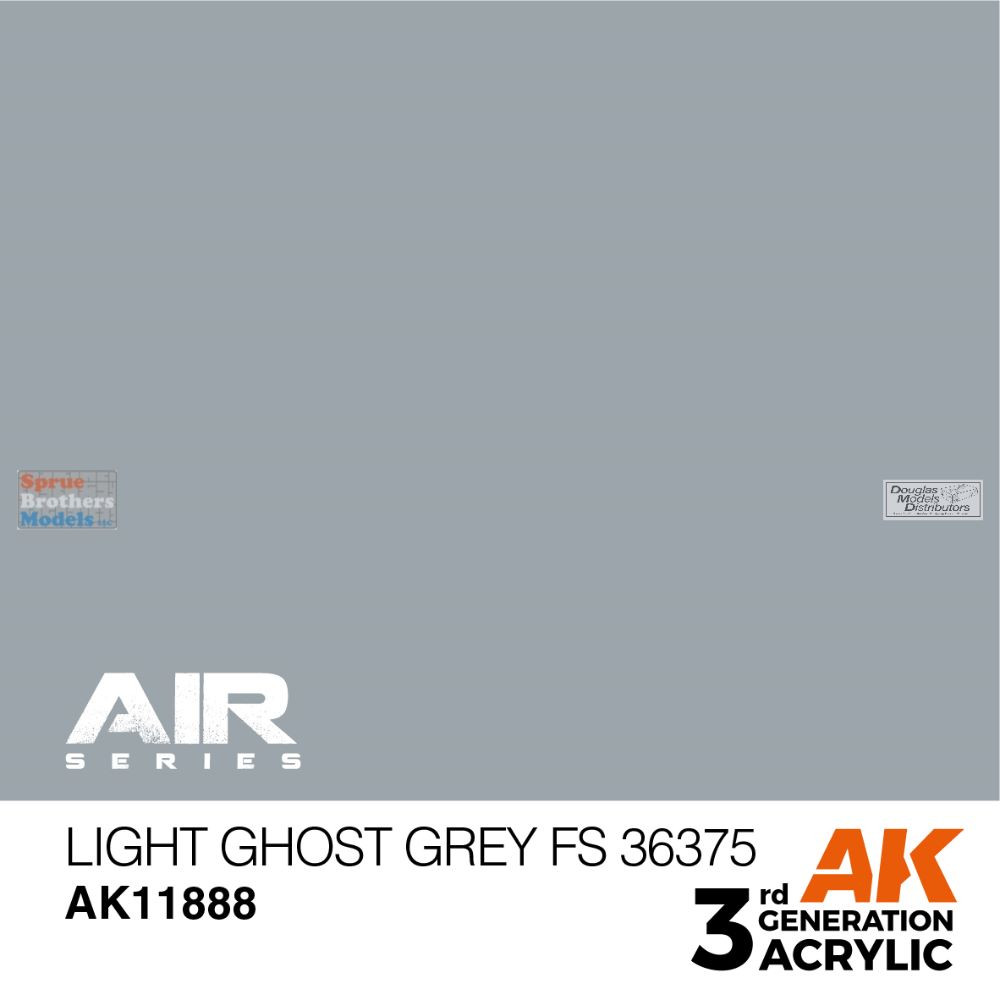 AKI011888 AK Interactive 3Gen Acrylic Paint 17ml - Light Ghost