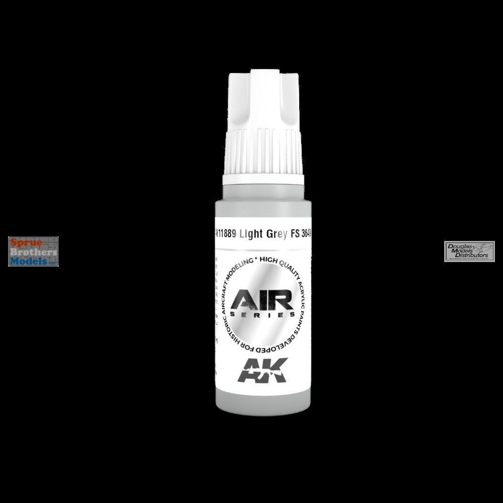 AKI011889 AK Interactive 3Gen Acrylic Paint 17ml - Light Grey