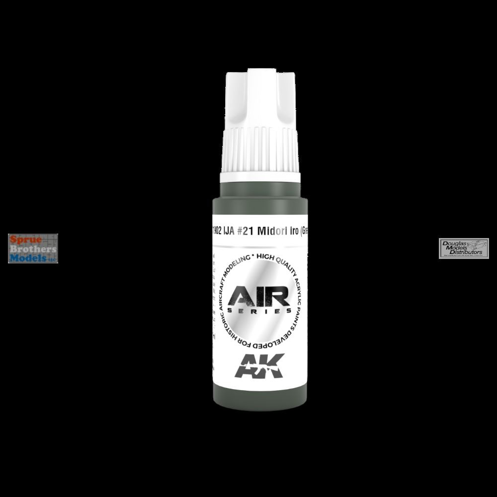 AKI011902 AK Interactive 3Gen Acrylic Paint 17ml - IJA #21 Midori