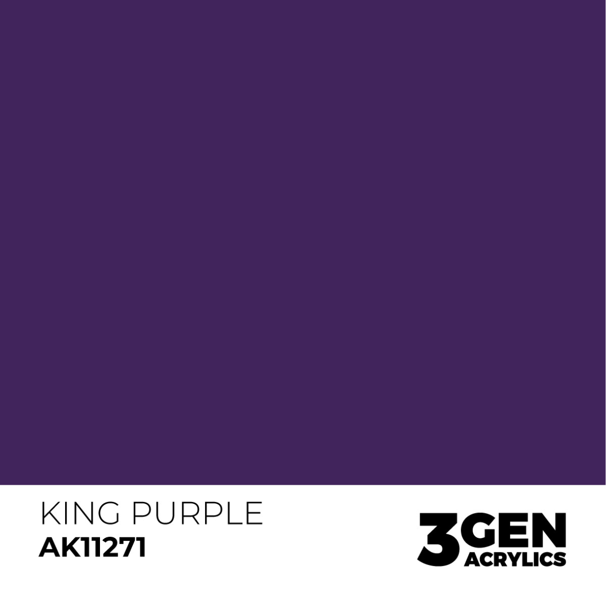 AKI011271 AK Interactive 3Gen Acrylic Paint 17ml - King Purple