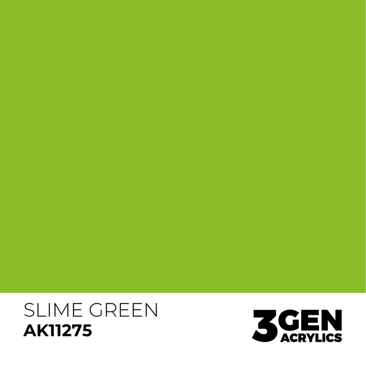 AKI011275 AK Interactive 3Gen Acrylic Paint 17ml - Slime Green