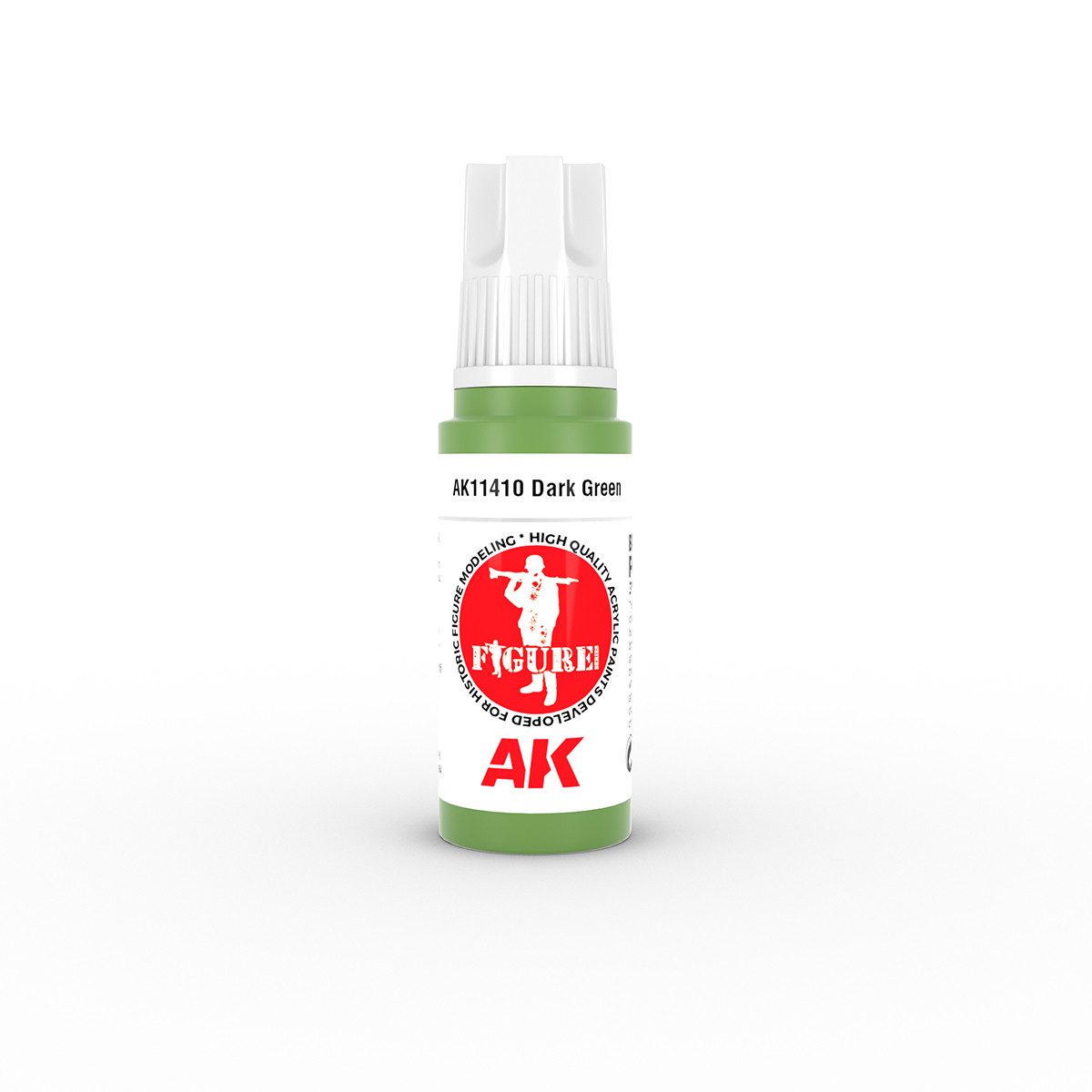 AKI011410 AK Interactive 3Gen Acrylic Paint 17ml - Dark Green