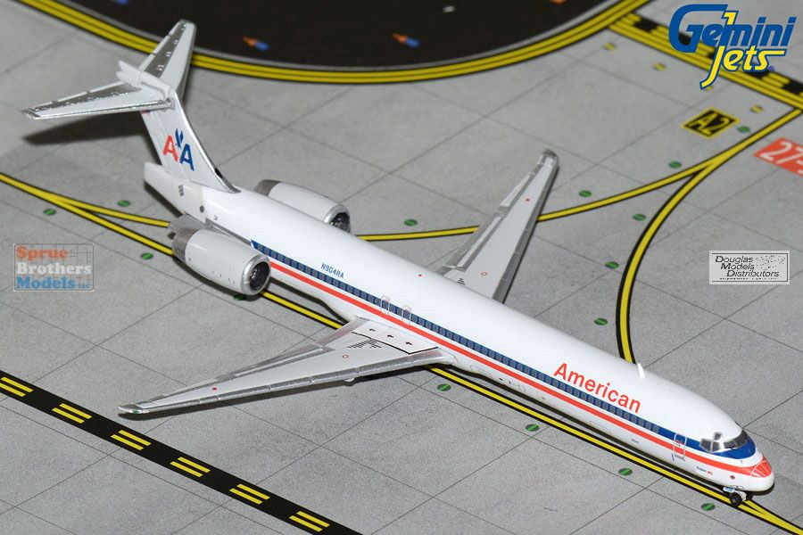 GEMGJ1566 1:400 Gemini Jets American Airlines MD-90 Reg #N904RA