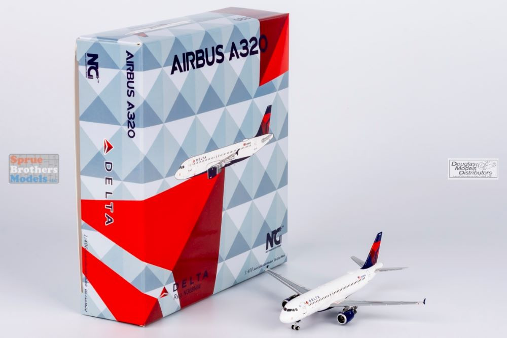 NGM15045 1:400 NG Model Delta Airlines Airbus A320-200 Reg #N368NW